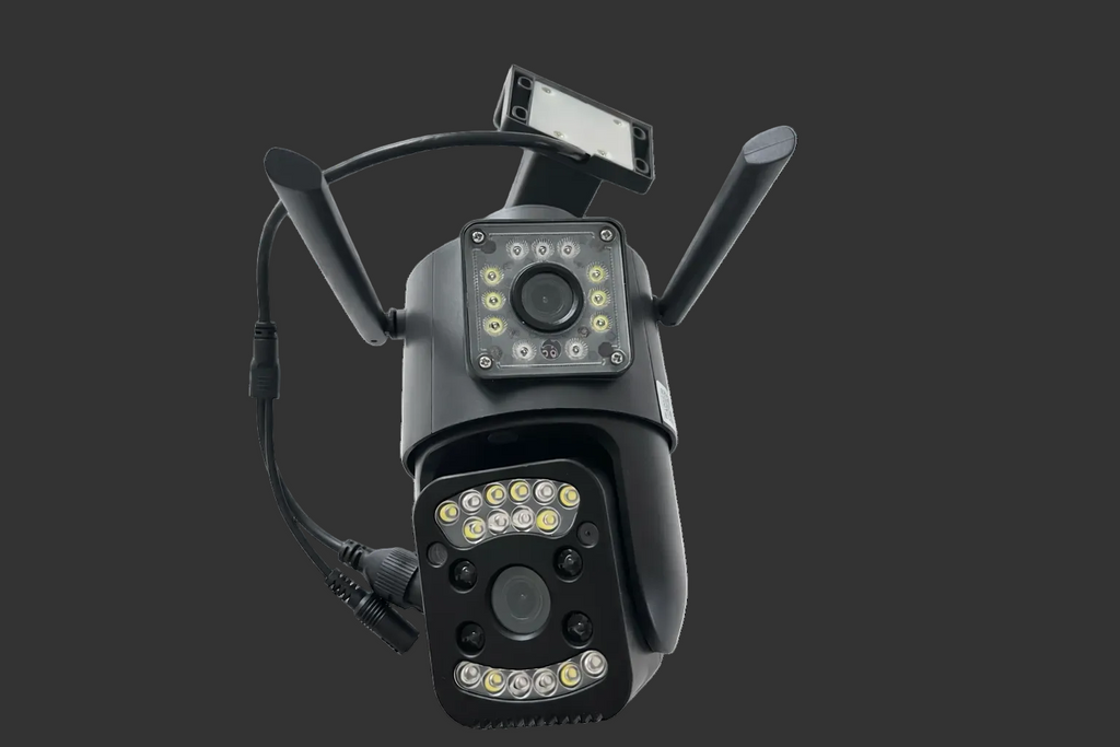 Camera Video Smart WiFi Nocturnă Dual Lens - Vizualizare Color Noapte