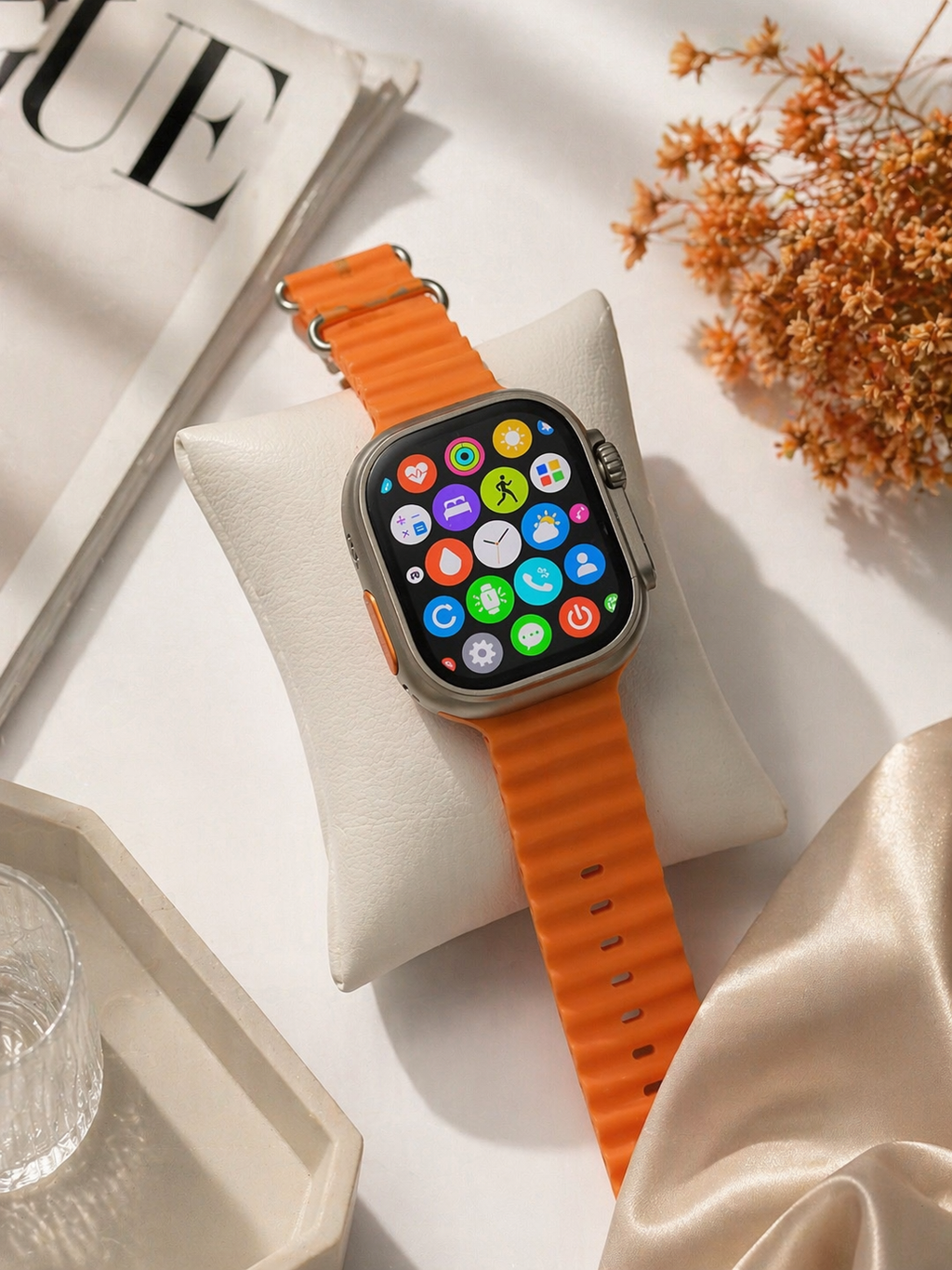 Ceas Smartwatch cu 7 Curele – Transport GRATUIT + 🎁 Cadou Surpriză