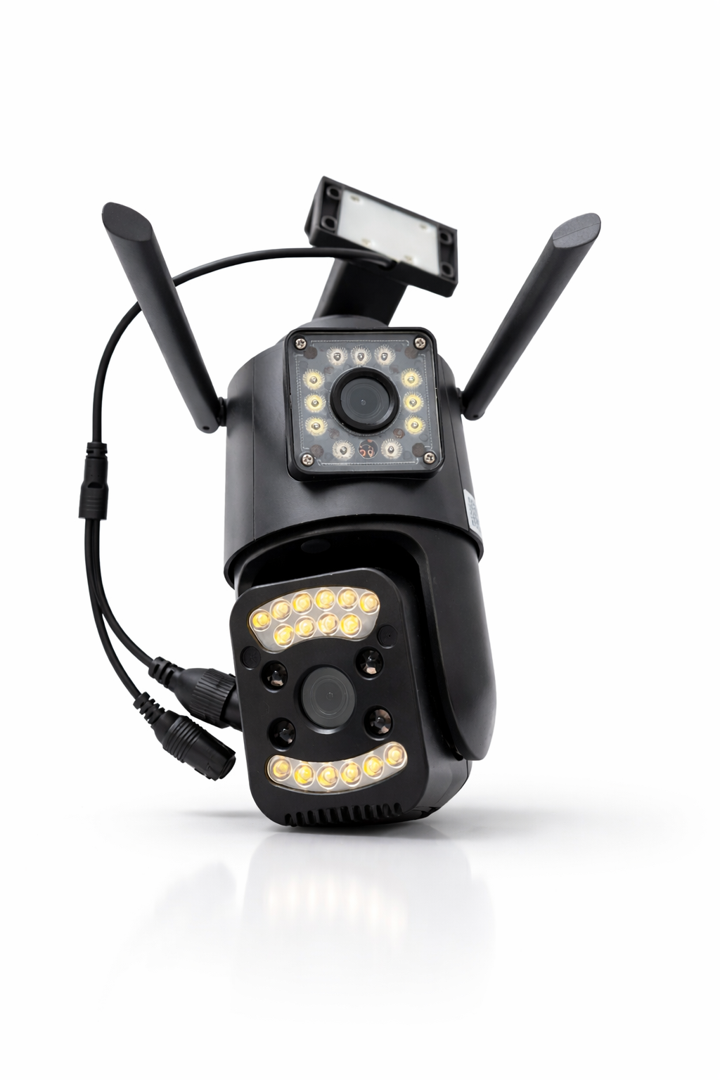 Camera Video Smart WiFi Nocturnă Dual Lens - Vizualizare Color Noapte